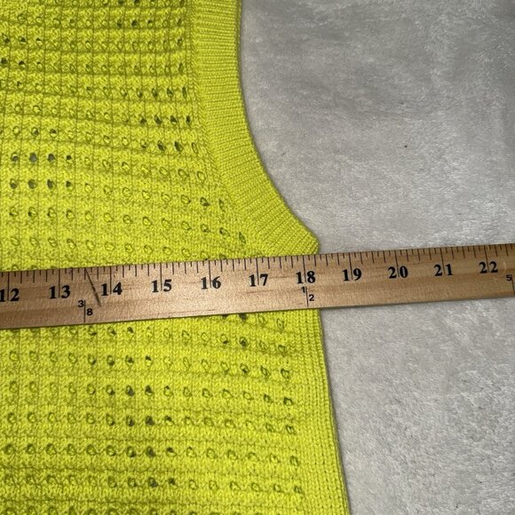 Women’s Varley Darin Longline Knit Tank Yellow Size Medium - Picture 4 of 7